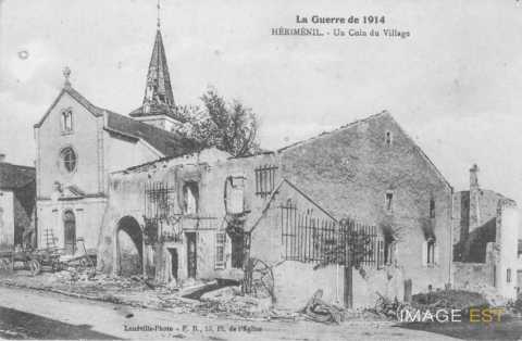 Hériménil en ruines (Meurthe-et-Moselle)